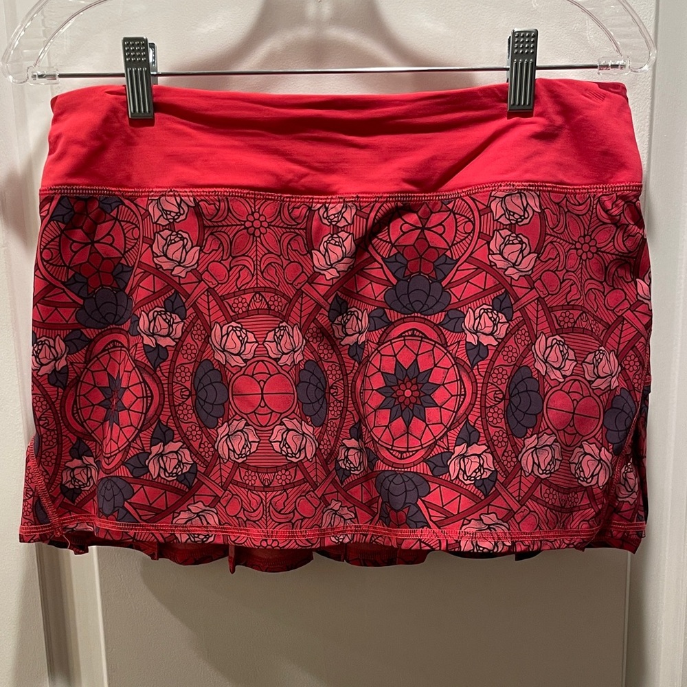 Lululemon Pace setter skirt in Guava Lava